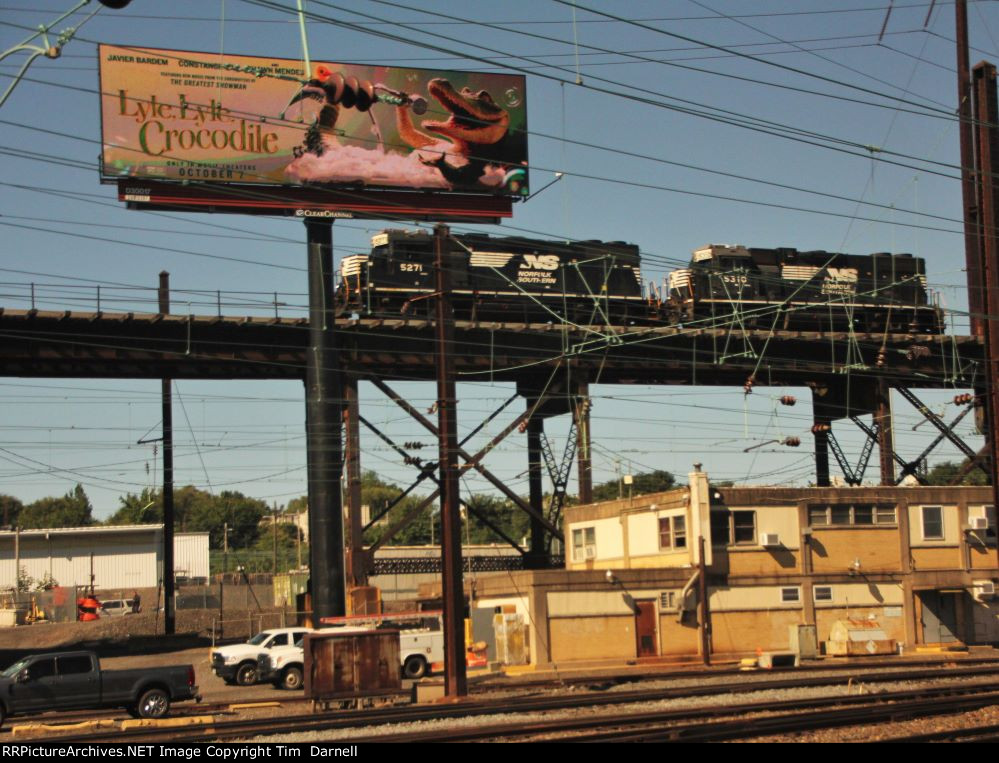 NS 5271, 5310 on the high line.